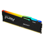 Kingston FURY Beast RGB - DDR5 - kit - 16 GB: 2 x 8 GB - DIMM 288-PIN - 5200 MHz / PC5-41600 - CL40 - 1.25 V - senza buffer - on-die ECC